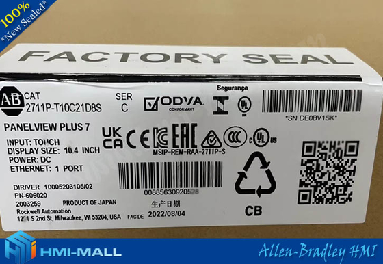 2711P-T10C21D8S | PanelView Plus 7 Standard Model supplier