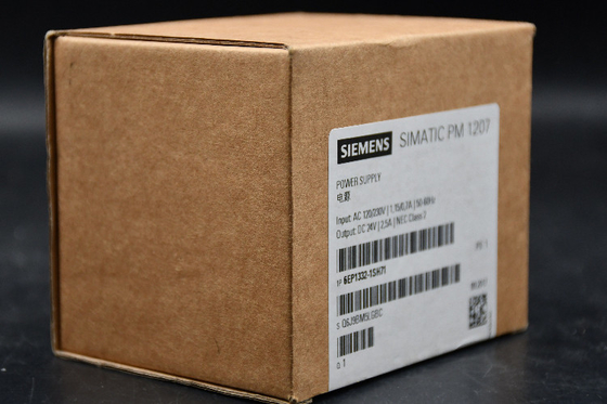 Siemens SIMATIC S7-1200 Switch Mode DIN Rail Power Supply 85 → 132V ac Input, 24V dc Output, 2.5A 60W supplier